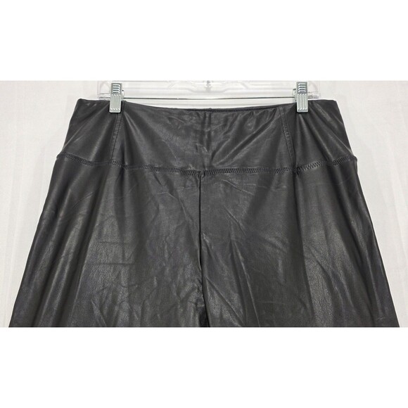 NWT Bagatelle Womens Faux Leather Skinny Pants Pull-On Stretchy Black Goth XL - Picture 6 of 13